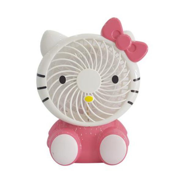 Quạt tích điện để bàn hình hello kitty