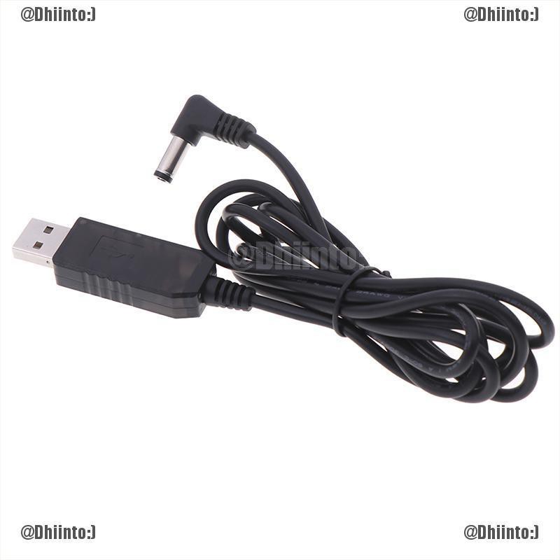 Dây cáp chuyển đổi Usb Dc 5V To Dc 9V 12V 2.1x5.5mm