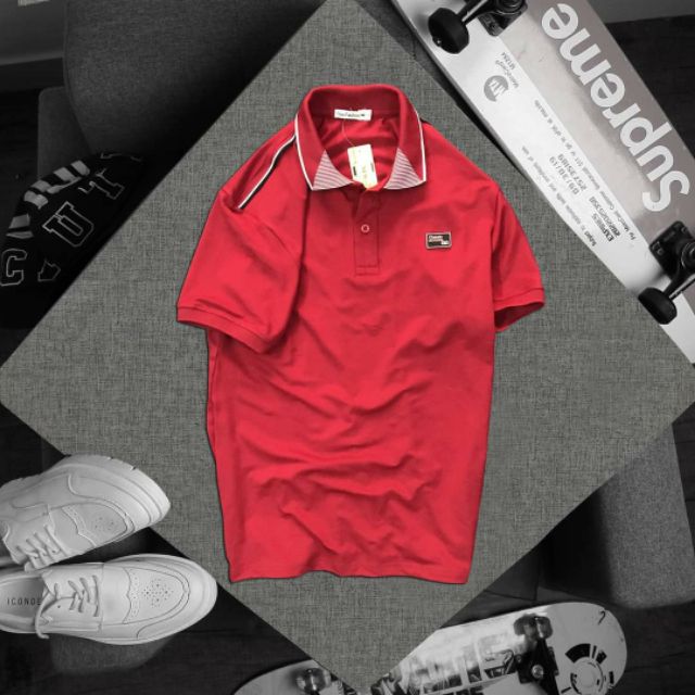 Áo thun classic cổ bẻ mới