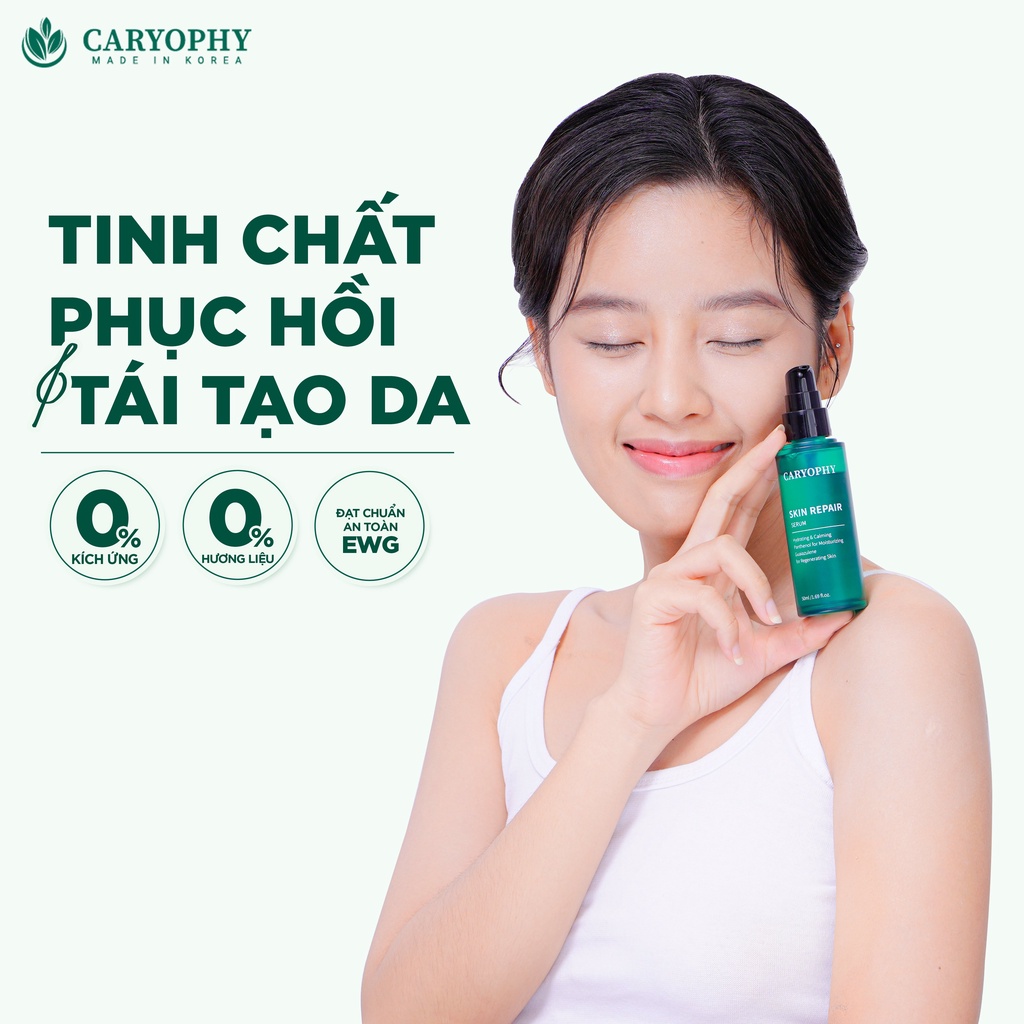 Tinh Chất Phục Hồi, Dưỡng Ẩm Và Làm Dịu Da Caryophy Skin Repair Serum 50ml
