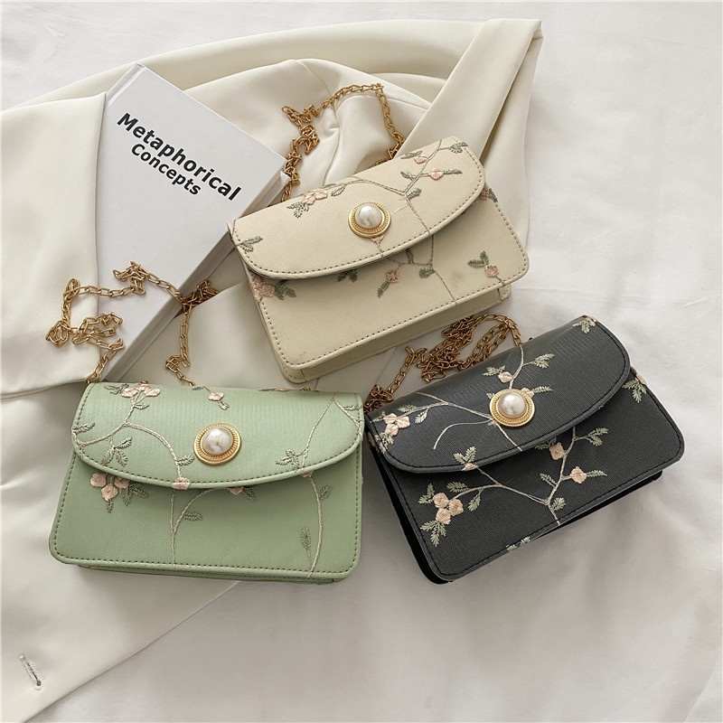 Túi đeo chéo cổ điển nghề thêu cao cấp💖 Women's bag 💖 Túi xách nữ mẫu mới nhất đẹp