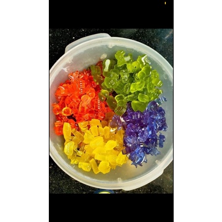 Kẹo dẻo hoa quả ăn kiêng keto(làm từ crystal)