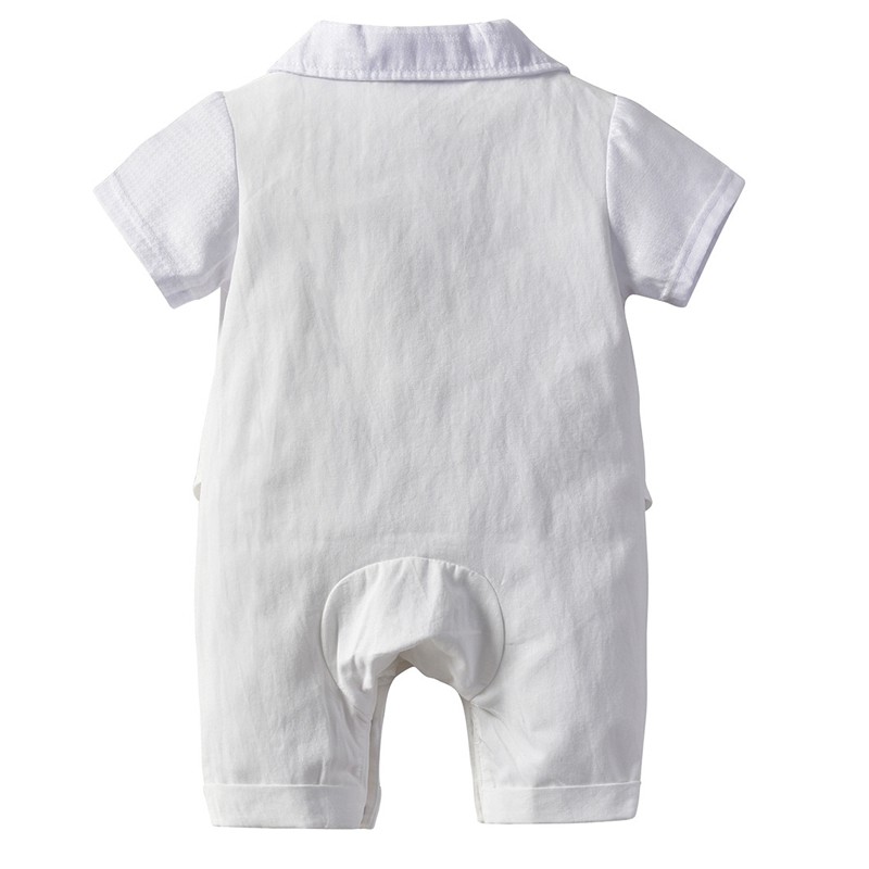 Bộ áo liền quần cotton cho bé siêu cute phong cách châu âu-80131