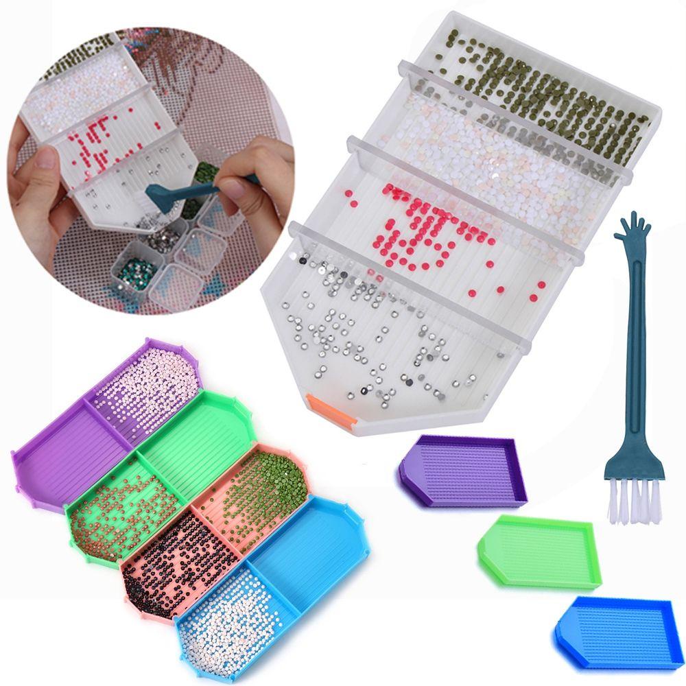 Khay Nhựa Sức Chứa Lớn Dùng Thêu Tranh Chữ Thập Thủ Công