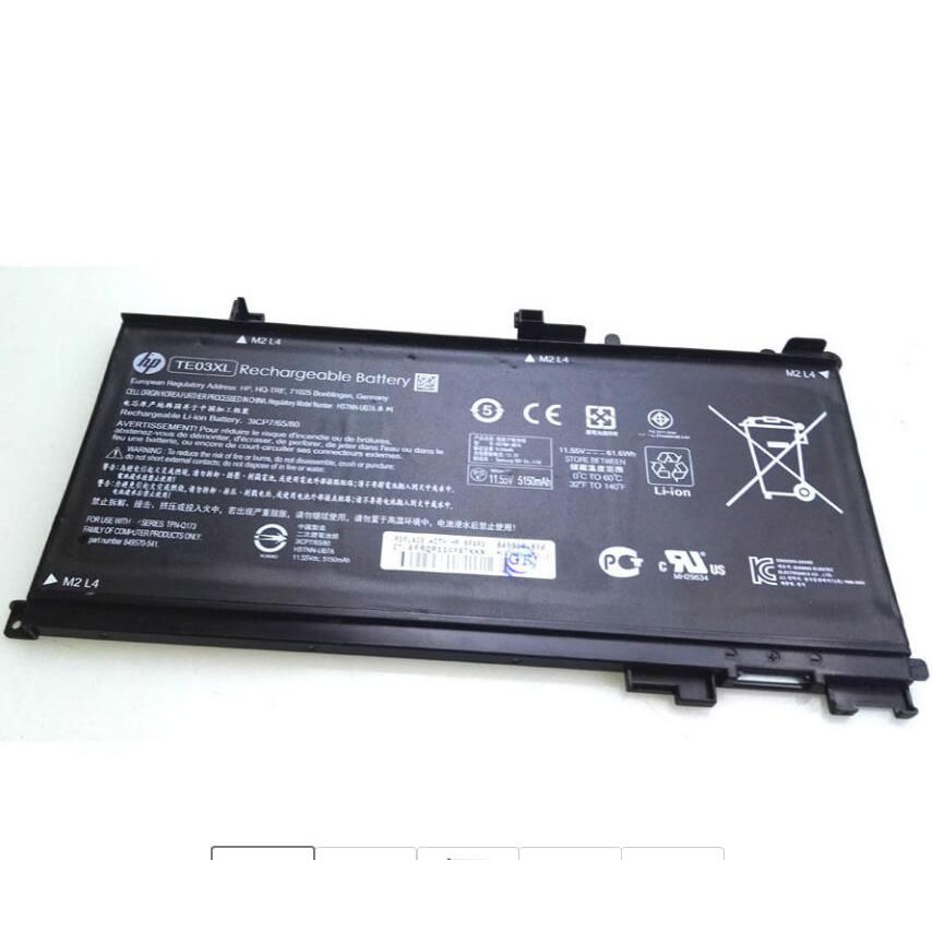 PIN [ZIN] LAPTOP HP TE03XL HSTNN-UB7A TE03061XL PAVILION 15-BC000 OMEN 15-AX000 15T-AX000 15T-AX200 