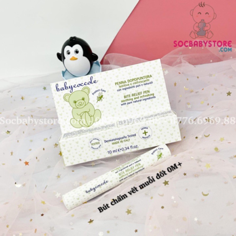 Bút chấm làm dịu vết muỗi đốt Babycoccole 0m+ 10ml