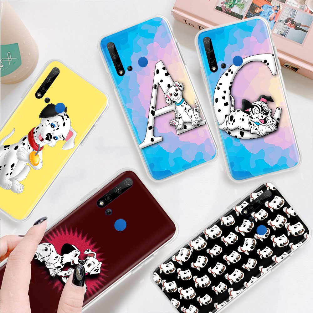 Ốp Điện Thoại Trong Suốt Họa Tiết Dalmatians Cho Motorola Moto G4 G5 Plus G5S G6 Z3 Play Tb1 101