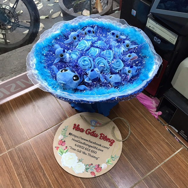 Hoa Gấu Bông stick