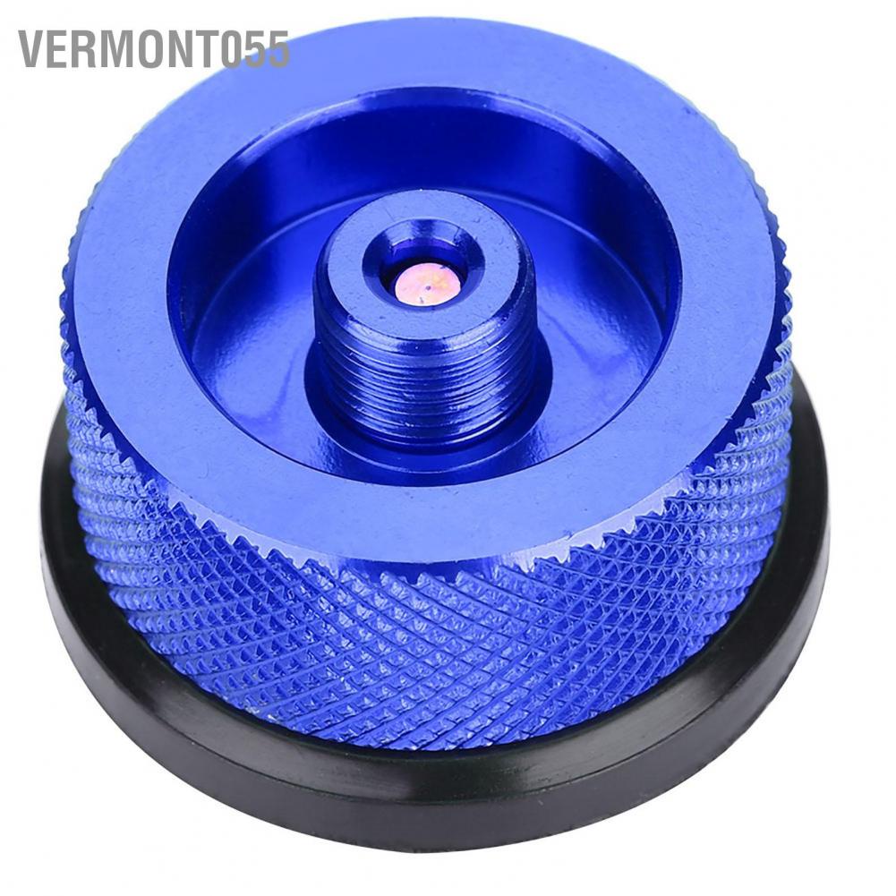 Vermont055 Outdoor Stove Burners Adaptor Input Screw Type Converter Connector Valve Gas Tank Adapter