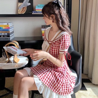 [ORDER]Váy Lolita Caro Đỏ