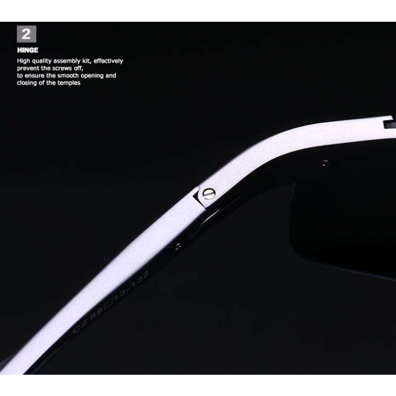 Kính mát phân cực MR8177 Polarized Kính râm ngoài trời thể thao, Size: 68mm/ 13mm/ 132mm