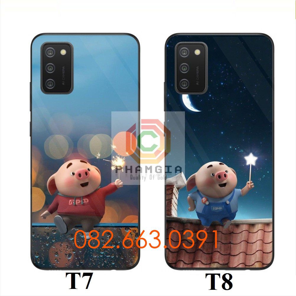 Ốp lưng Samsung A02s /A03s ép kính chống bể đẹp (P2)