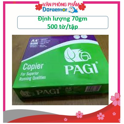 Tập giấy A4 PAGI ĐL 70GSM (500 TỜ)