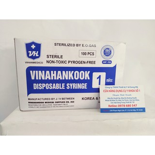BƠM TIÊM VINAHANKOOK 1cc