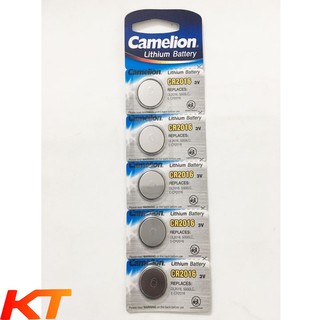 Pin CR2016 3v camelion lithium. (vỉ 5 viên)