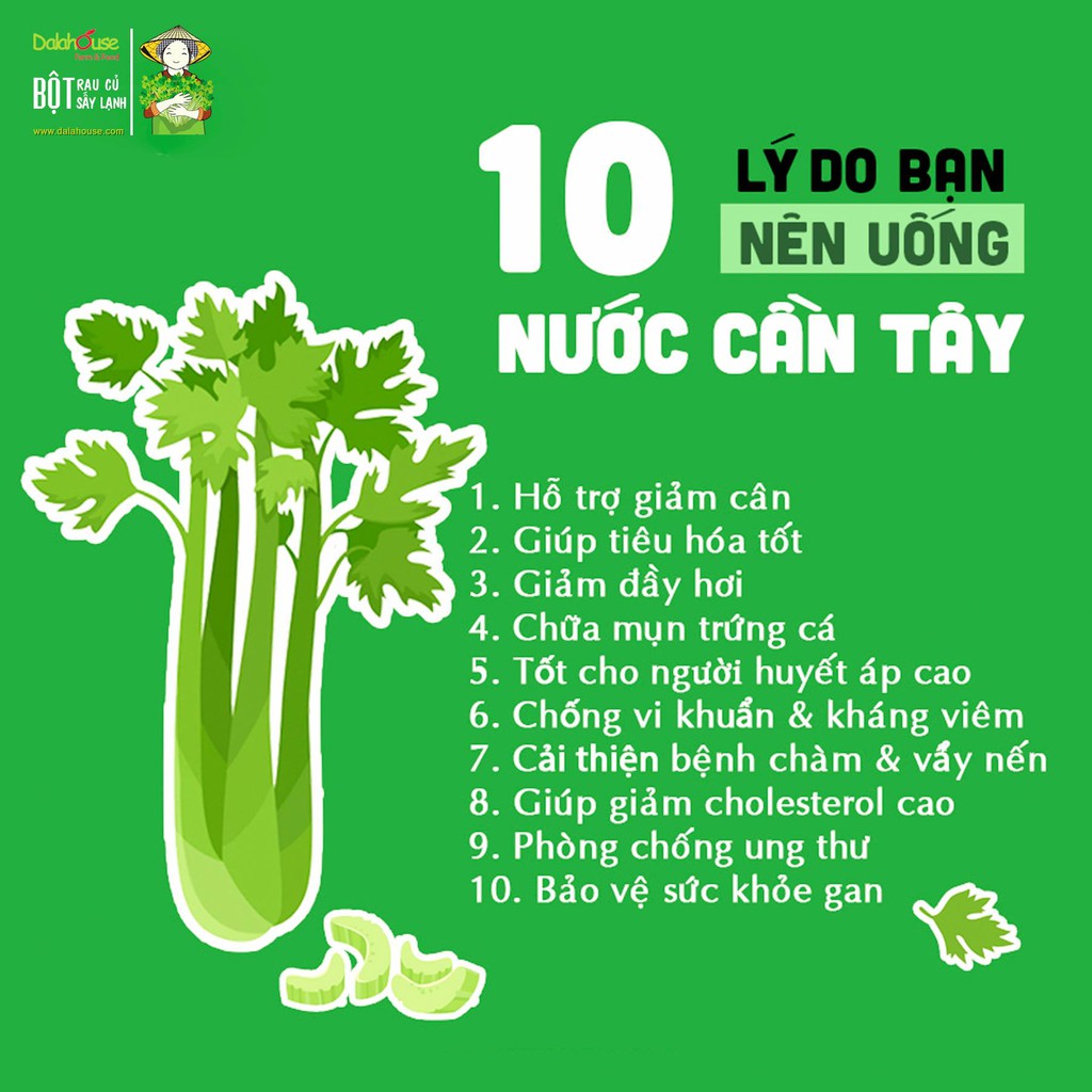 Bột Cần Tây 100% nguyên chất - Hộp 60gr | BigBuy360 - bigbuy360.vn