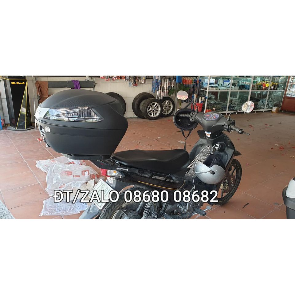 COMBO THÙNG SAU GIVI MẪU B34NT + BAGA THEO XE SIRIUS