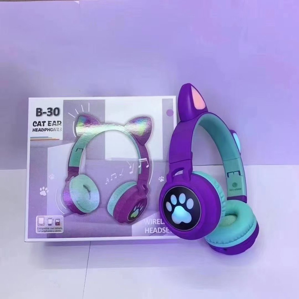 Tai nghe bluetooth Cat Ear BT028C - Tai nghe Tai Mèo Âm thanh sống động, thiết kế trẻ trung cá tính(Có mic) | BigBuy360 - bigbuy360.vn