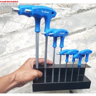 Bộ lục giác bi chữ t 8 cây h2-h8 kingtony 22118mr