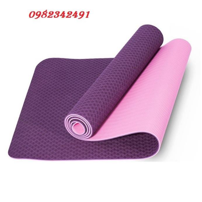 THẢM TẬP YOGA 2 LỚP - THẢM YOGA