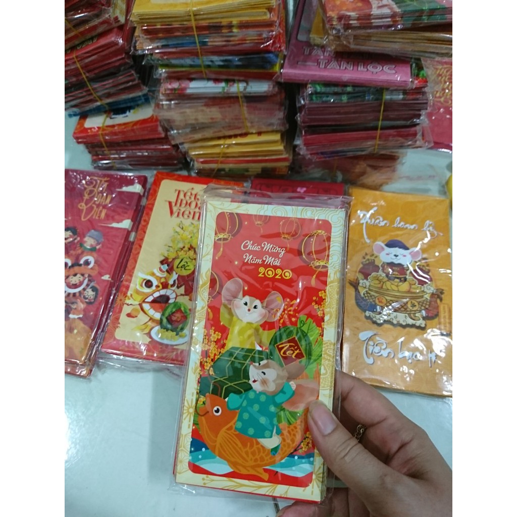 BAO LÌ XÌ TẾT LOẠI ĐẸP MIX NHIỀU MẪU MỚI NHẤT 2022