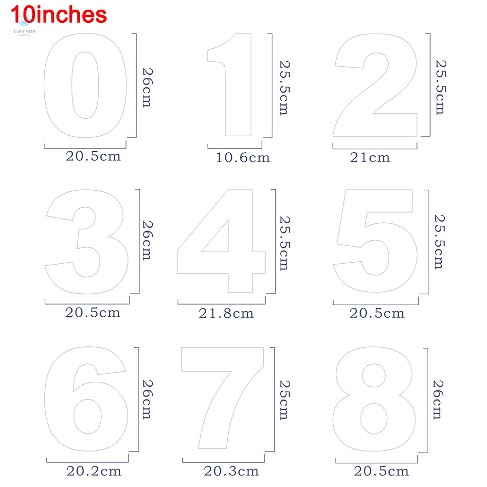 Bộ Khuôn Làm Bánh Hình Chữ Số Bằng Pet Độc Đáo Diy