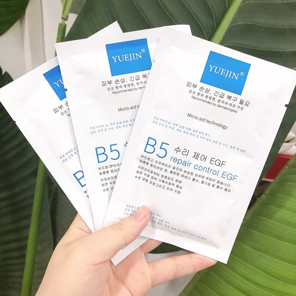 Mặt nạ Yuejin B5 Repair Control EGF phục hồi làm dịu da 25ml