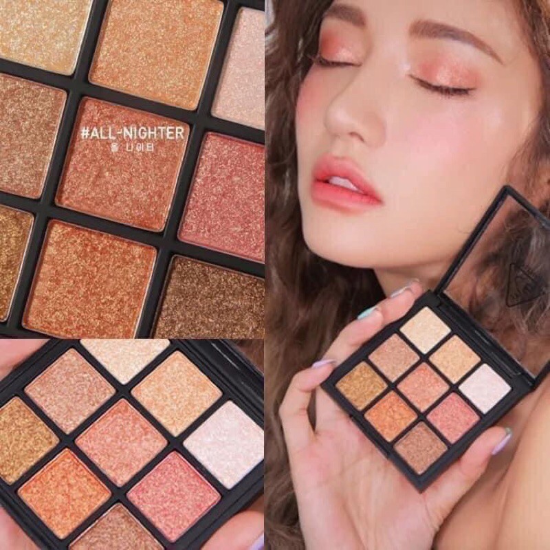 [CHÍNH HÃNG] Phấn Mắt 3CE Multi Eye Color Palette All Nighter