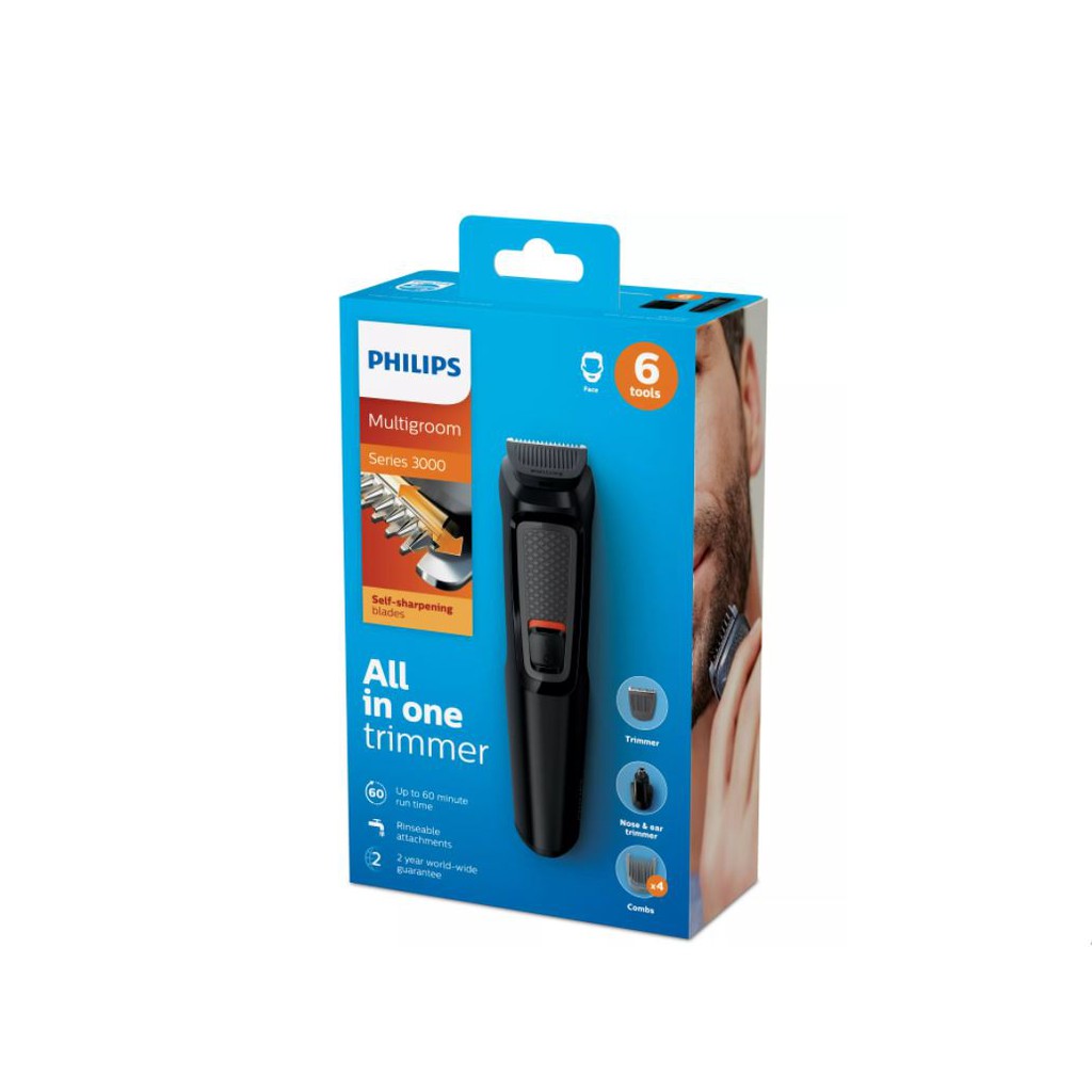 Máy cạo tỉa đa năng 6 in 1 Philips MG3710/15 chính hãng