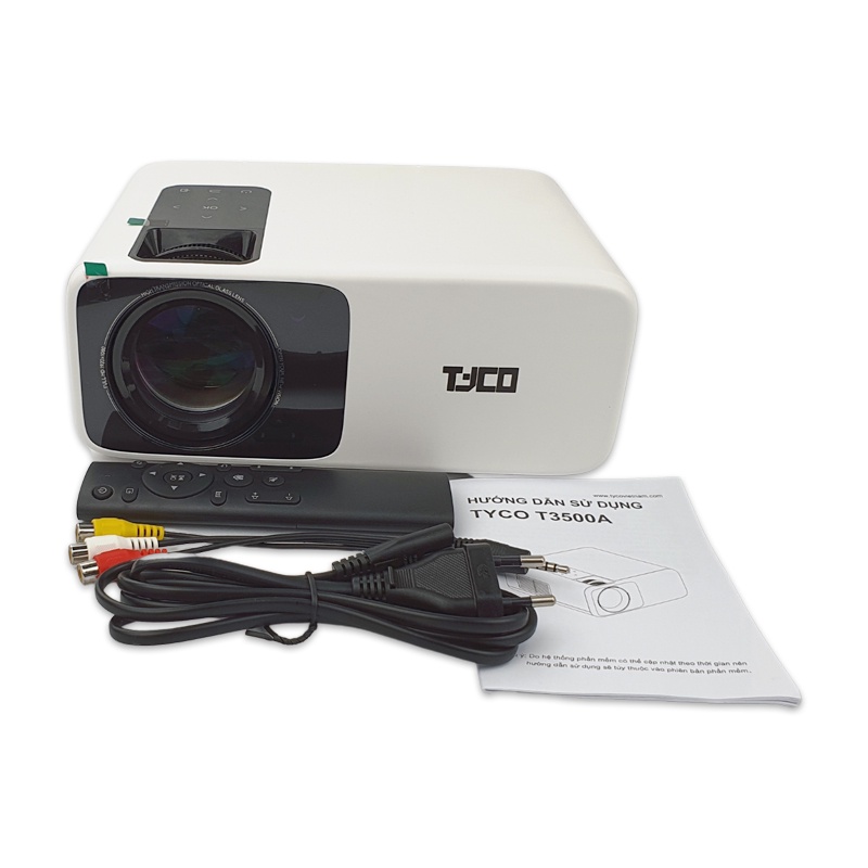 Máy chiếu không dây Tyco T3500A WiFi full HD 1080p - Kết nối không dây với điện thoại, máy tính bảng, laptop