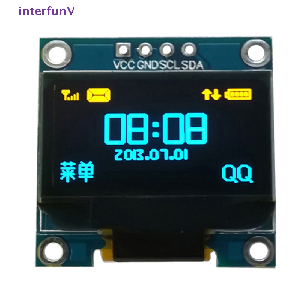 Mô Đun Màn Hình OLED 0.96 inch IIC SPI Series 4Pin VCC GND SCL SDA OLED Chuyên Dụng