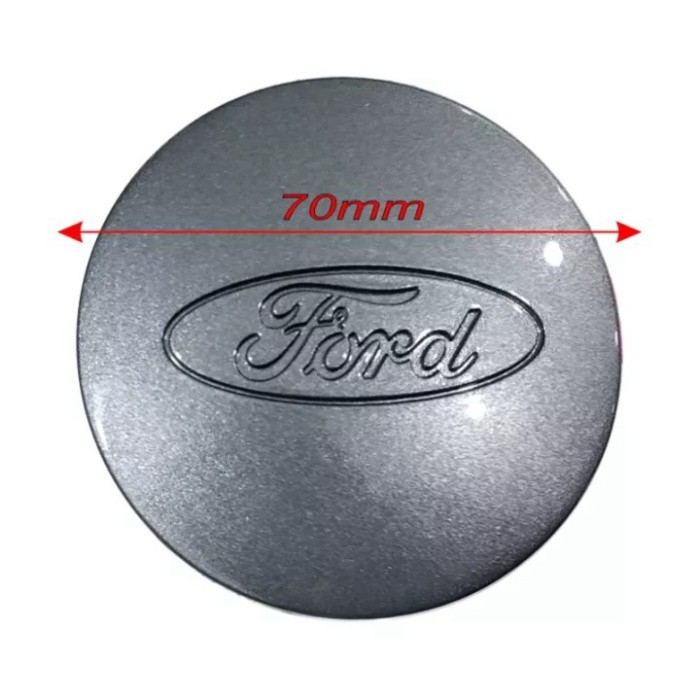 Sản Phẩm  Logo chụp mâm, vành bánh xe ô tô hãng Ford đường kính 70mm .