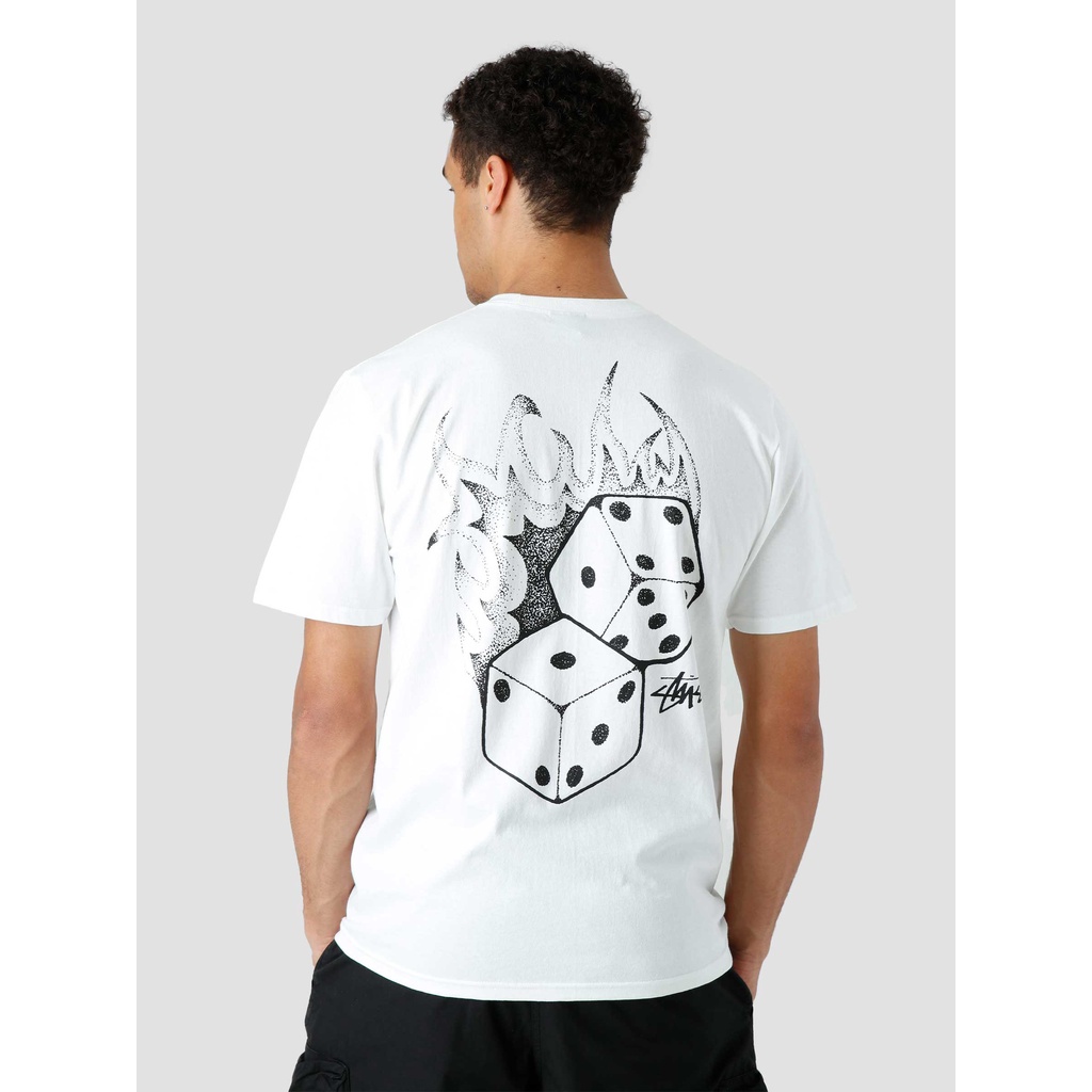 Áo Thun Stussy Fire Dice 100% CHÍNH HÃNG - CÓ SẴN