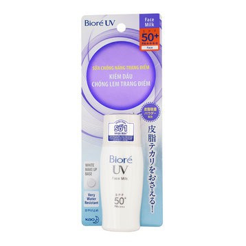 🍀🍀Kem Chống Nắng Biore UV Perfect Face Milk - Kiềm Dầu 50++++