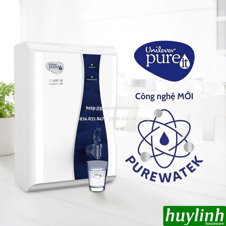 [Mã ELHAMS5 giảm 6% đơn 300K] Máy lọc nước Unilever Pureit Casa G2 (RO + MF) - 6000 lít