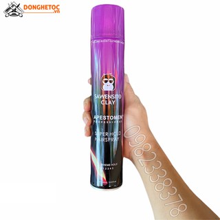 Keo Xịt Tóc Vocanic clay
