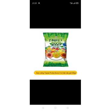 Kẹo Multi Fruit 90g Thổ Nhĩ Kỳ