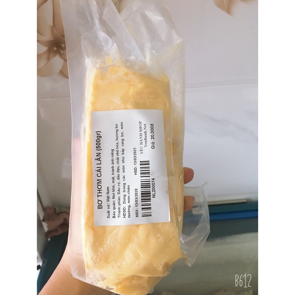 Bơ làm bánh bơ thơm Cái Lân  500g