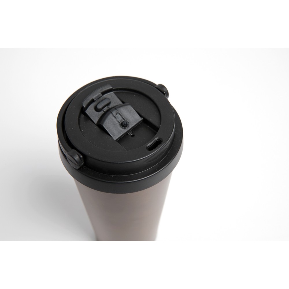 Bình Đựng Nước Tumbler ARTBOX Hàn Quốc Có Tay Cầm Màu Nâu Uống Cafe