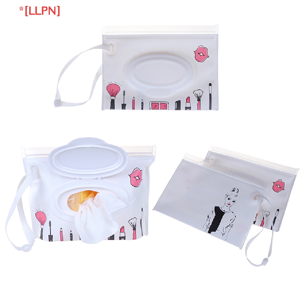 [loyaltysun.vn] 1 Túi Lau Ướt Đựng Mỹ Phẩm Dễ Dàng Cầm Tay