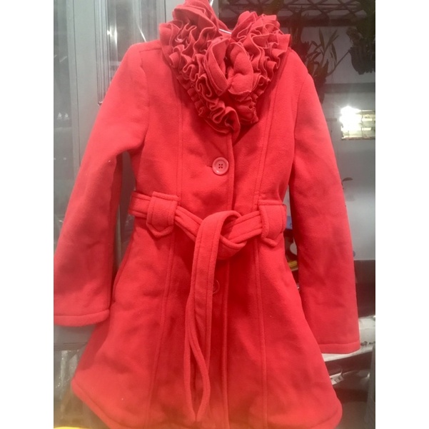 Combo Nỉ dáng dài cổ bèo nhung kèm belt A148