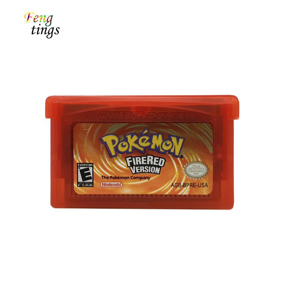 ✌ FT ✌ Sapphire/Emerald/Fire Red/Leaf Green/Ruby Pokemon Game Card Cartridge for GBA