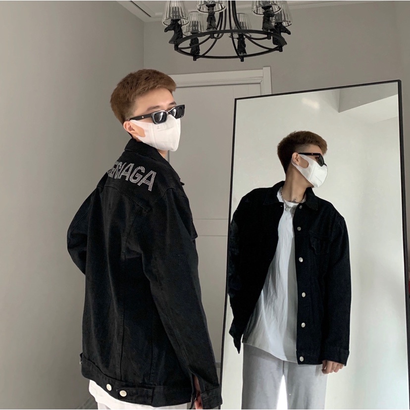 Áo khoác Jean unisex, áo khoác bò xu hướng