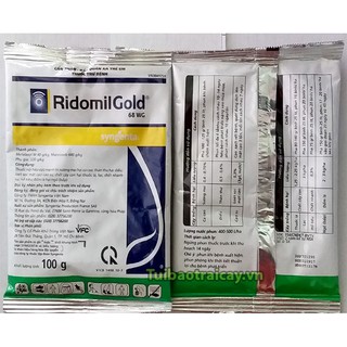 Thuốc trừ bệnh Ridomil Gold 68WG của Sygenta