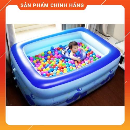 [HÀNG SIÊU TỐT] Bể bơi phao Bb120 kích thước 120x90x32cm