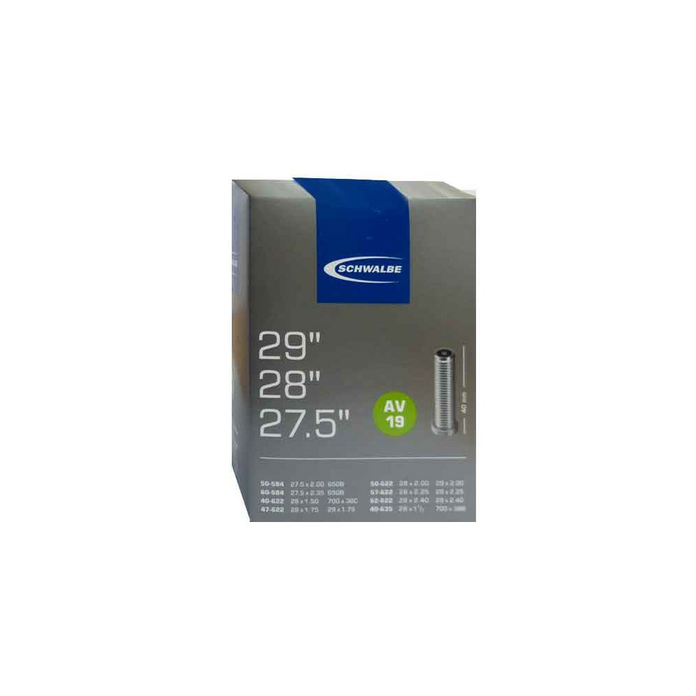 Ruột/săm xe đạp Schwalbe 27.5/28/29 size 27.5/28/29 x 2.0/2.4 van AV-FV