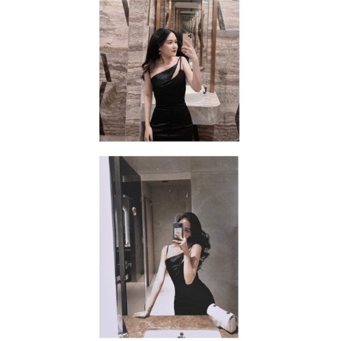 Váy lệch chéo xinh xắn NA105