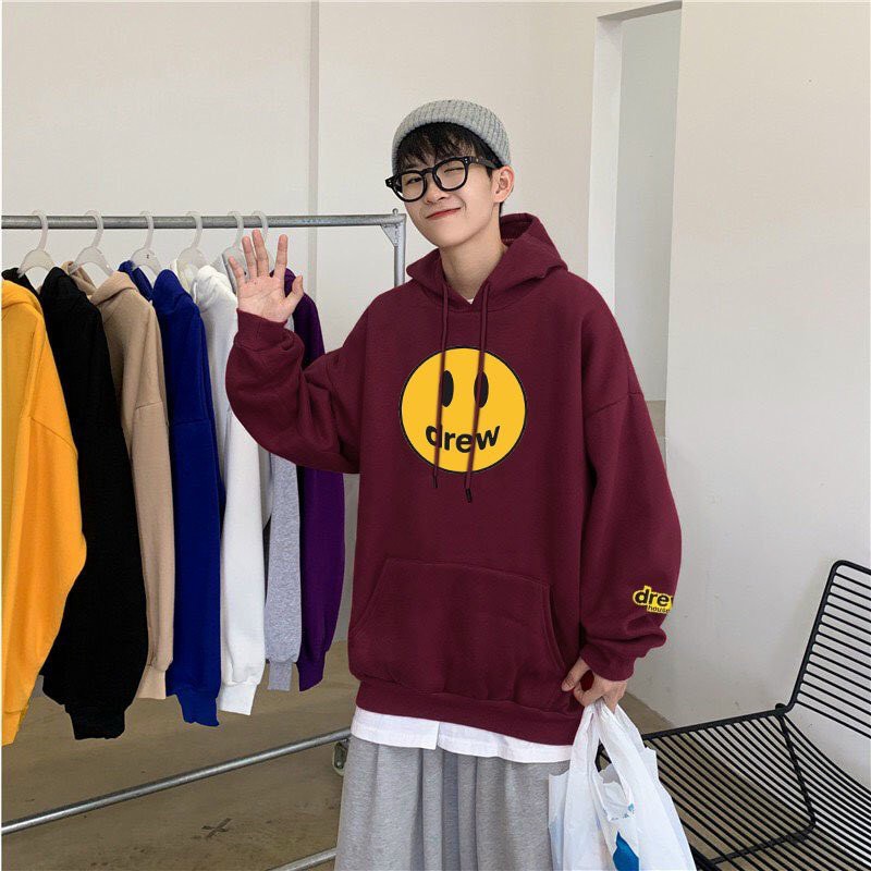 Áo Hoodie Nỉ Nam Nữ From Rộng Unisex Chất Nỉ Cotton Bao Dày Không Đổ Lông In Ép Hình Chuẩn Không Bong Tróc