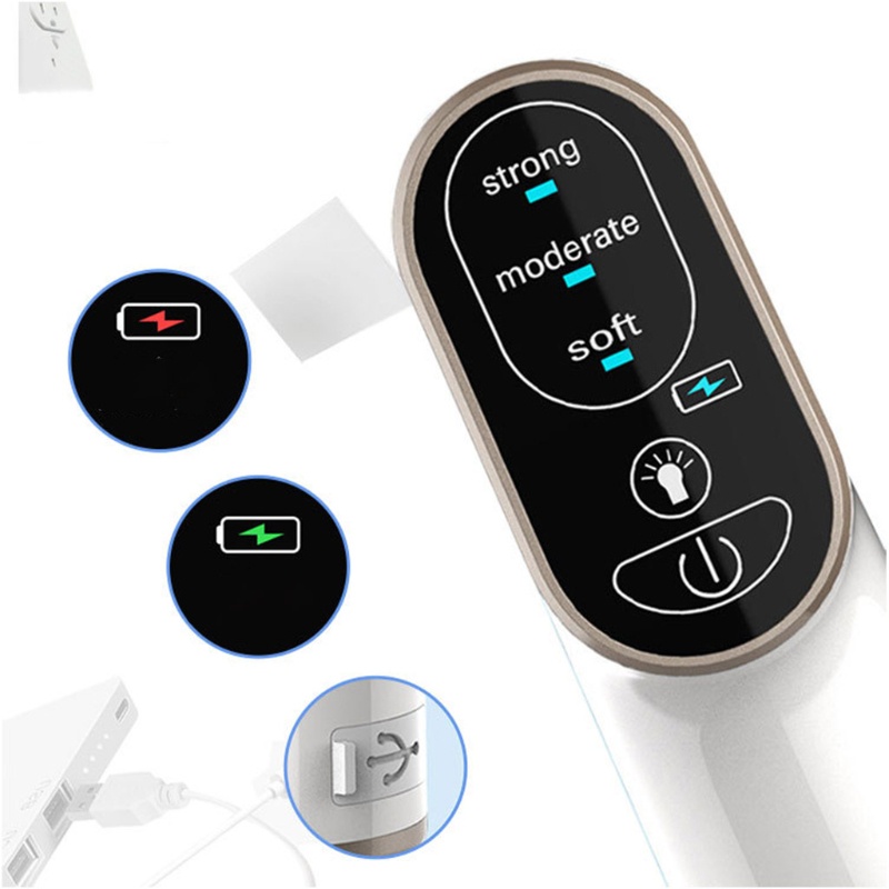 Dụng Cụ Hút Mũi Trong Suốt Nhẹ Nhàng Nhanh Có Thể Sạc Lại Cho Trẻ Sơ Sinh