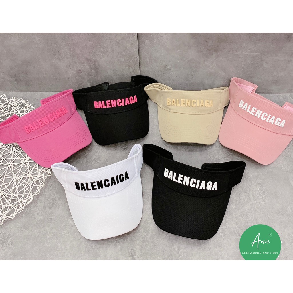 Mũ nửa đầu Balenciaga, chất vải lụa gai, phom mũ chuẩn đẹp, màu sắc trẻ trung, lên hình cực ấn tượng (Ảnh thật 100%)